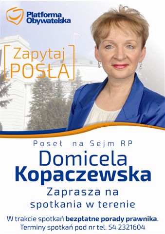 Zapraszamy na spotkanie z Posłem na Sejm RP
